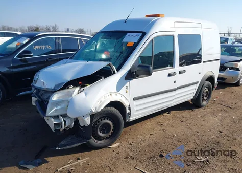 2012 Ford Transit Connect Xl from USA, damaged, VIN NM0LS6AN5CT124155